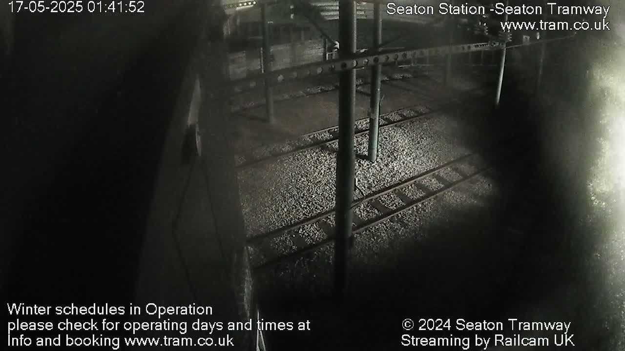 Seaton Tramway  Station Live Cam - East Devon, Devon, South West, England, United Kingdom