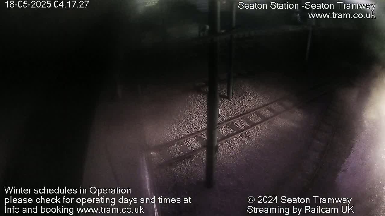 Seaton Tramway  Station Live Cam - East Devon, Devon, South West, England, United Kingdom