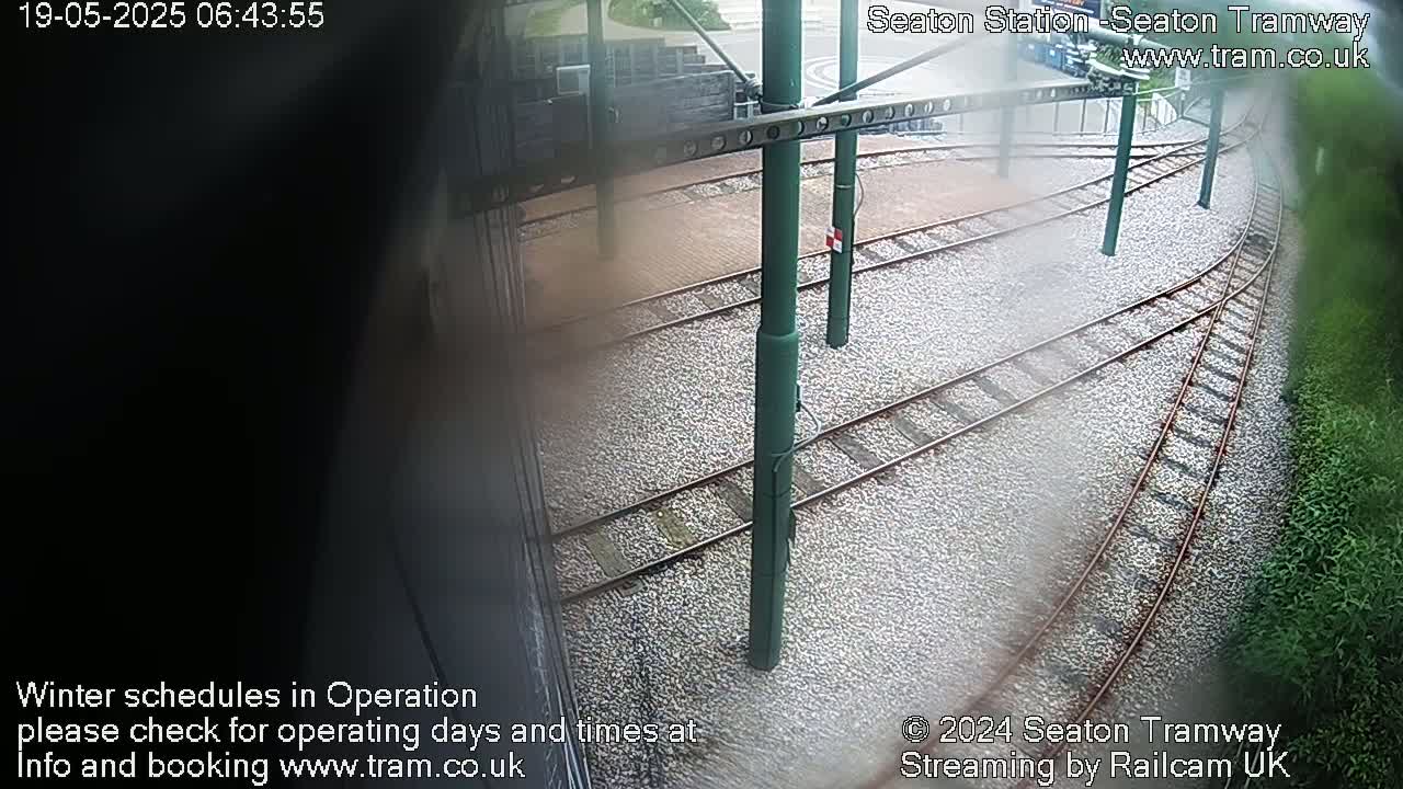 Seaton Tramway  Station Live Cam - East Devon, Devon, South West, England, United Kingdom