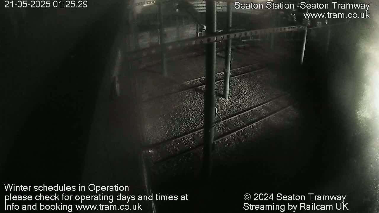 Seaton Tramway  Station Live Cam - East Devon, Devon, South West, England, United Kingdom