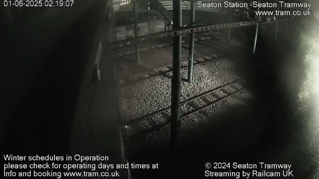 Seaton Tramway  Station Live Cam - East Devon, Devon, South West, England, United Kingdom
