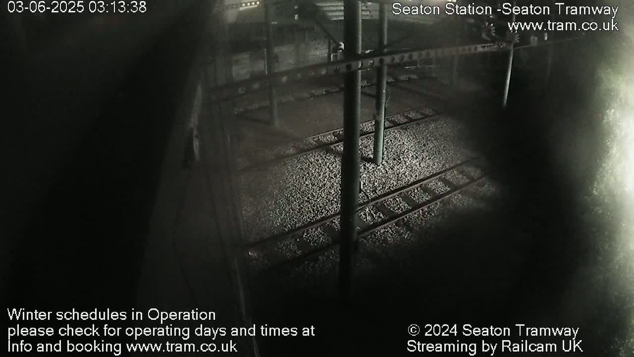 Seaton Tramway  Station Live Cam - East Devon, Devon, South West, England, United Kingdom