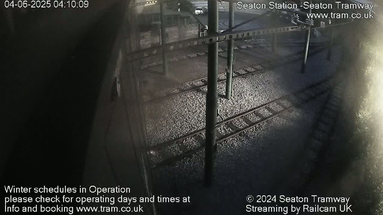 Seaton Tramway  Station Live Cam - East Devon, Devon, South West, England, United Kingdom
