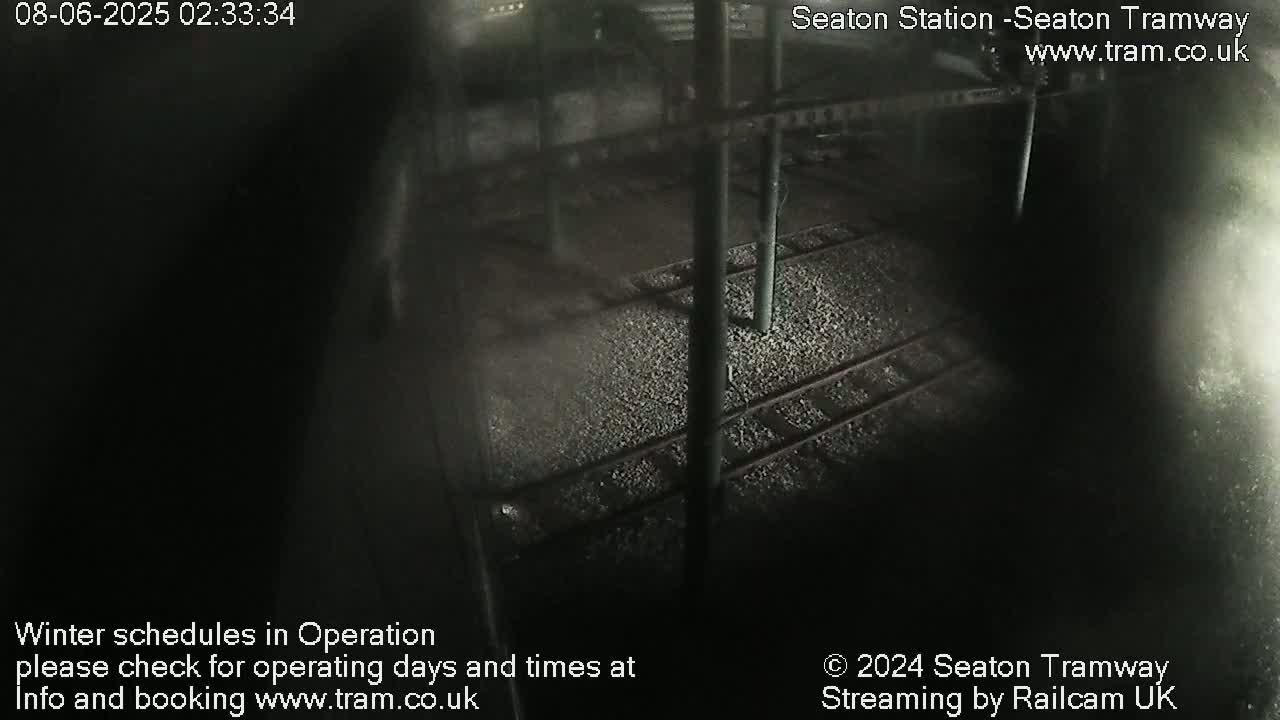 Seaton Tramway  Station Live Cam - East Devon, Devon, South West, England, United Kingdom