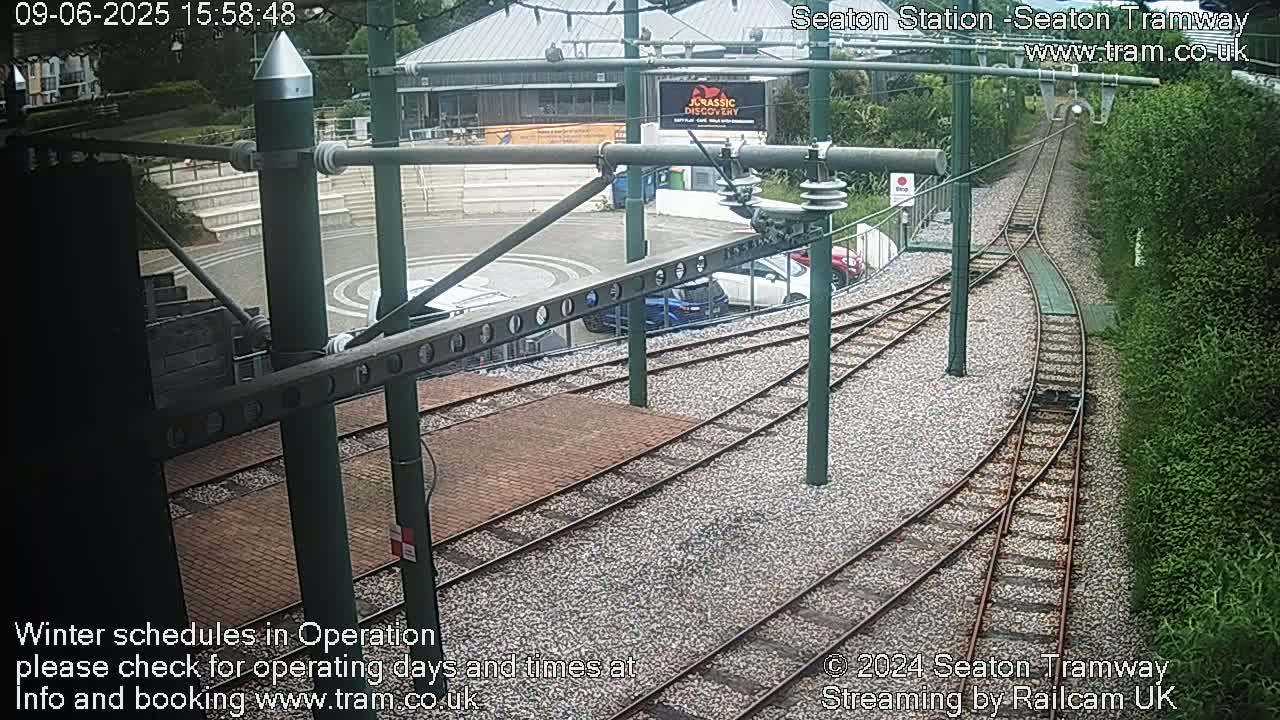 Seaton Tramway  Station Live Cam - East Devon, Devon, South West, England, United Kingdom