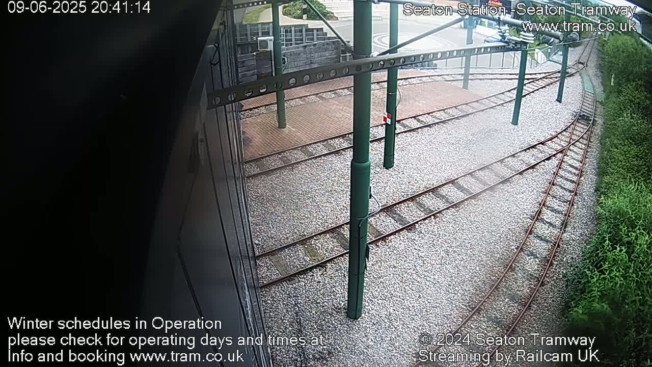 Seaton Tramway  Station Live Cam - East Devon, Devon, South West, England, United Kingdom