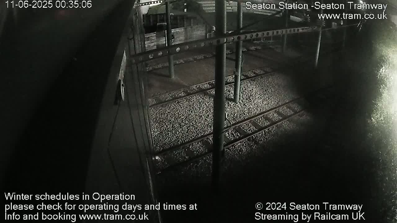 Seaton Tramway  Station Live Cam - East Devon, Devon, South West, England, United Kingdom