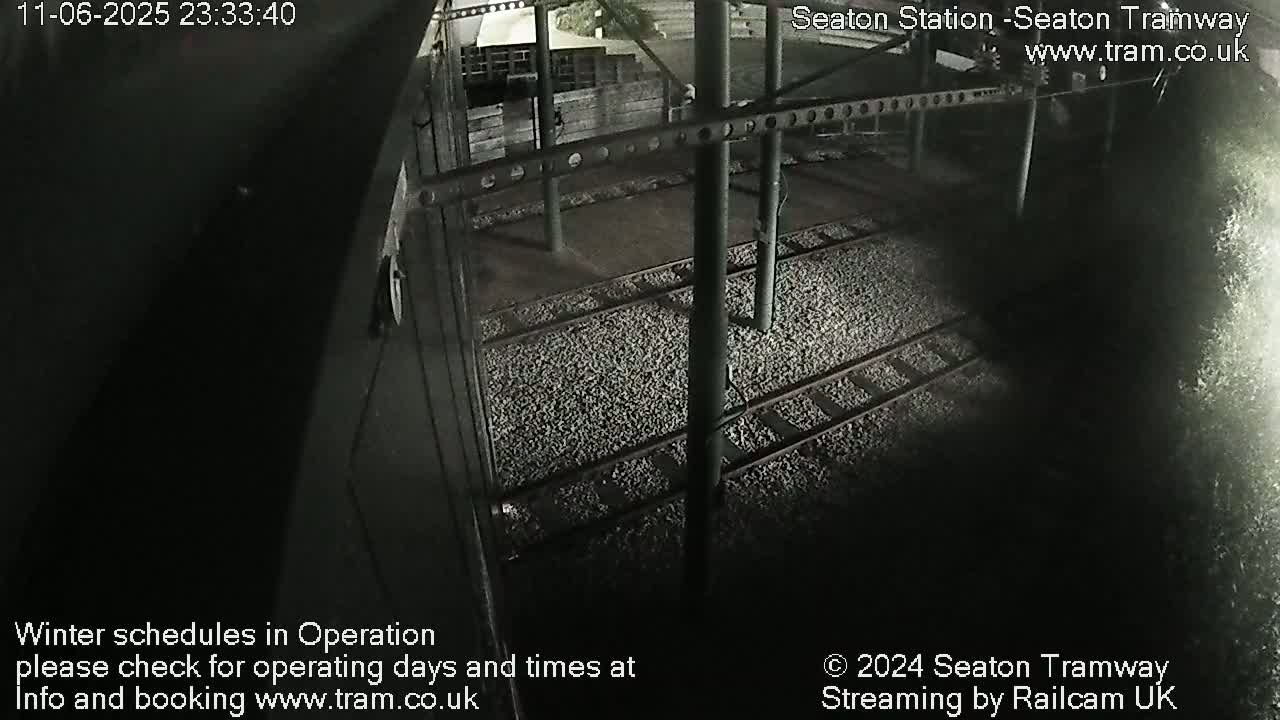 Seaton Tramway  Station Live Cam - East Devon, Devon, South West, England, United Kingdom