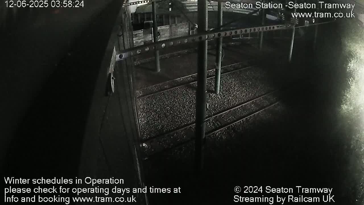 Seaton Tramway  Station Live Cam - East Devon, Devon, South West, England, United Kingdom