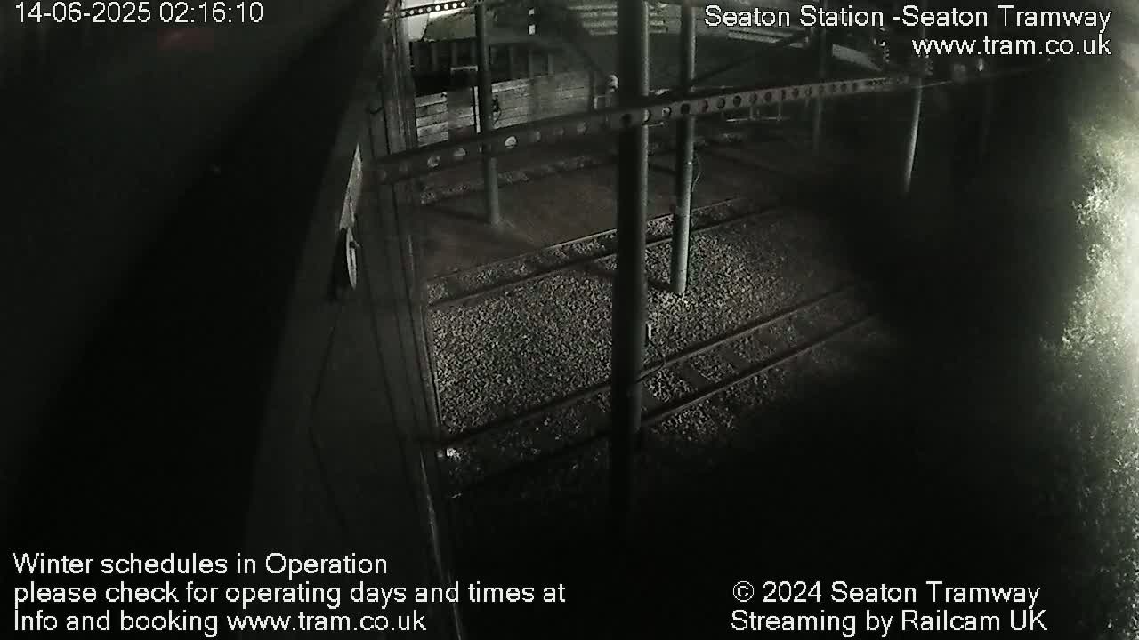 Seaton Tramway  Station Live Cam - East Devon, Devon, South West, England, United Kingdom
