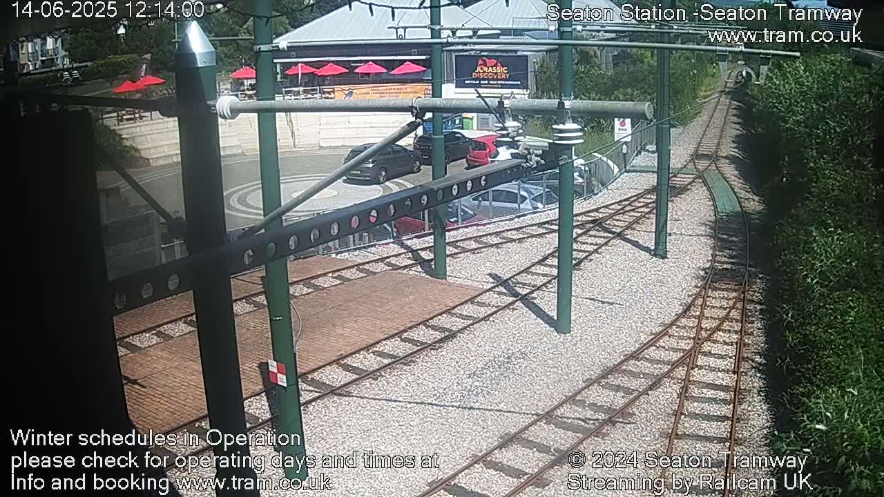 Seaton Tramway  Station Live Cam - East Devon, Devon, South West, England, United Kingdom