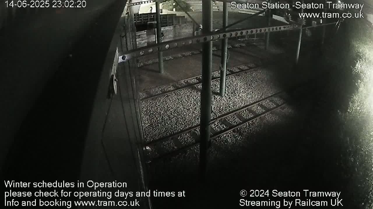 Seaton Tramway  Station Live Cam - East Devon, Devon, South West, England, United Kingdom