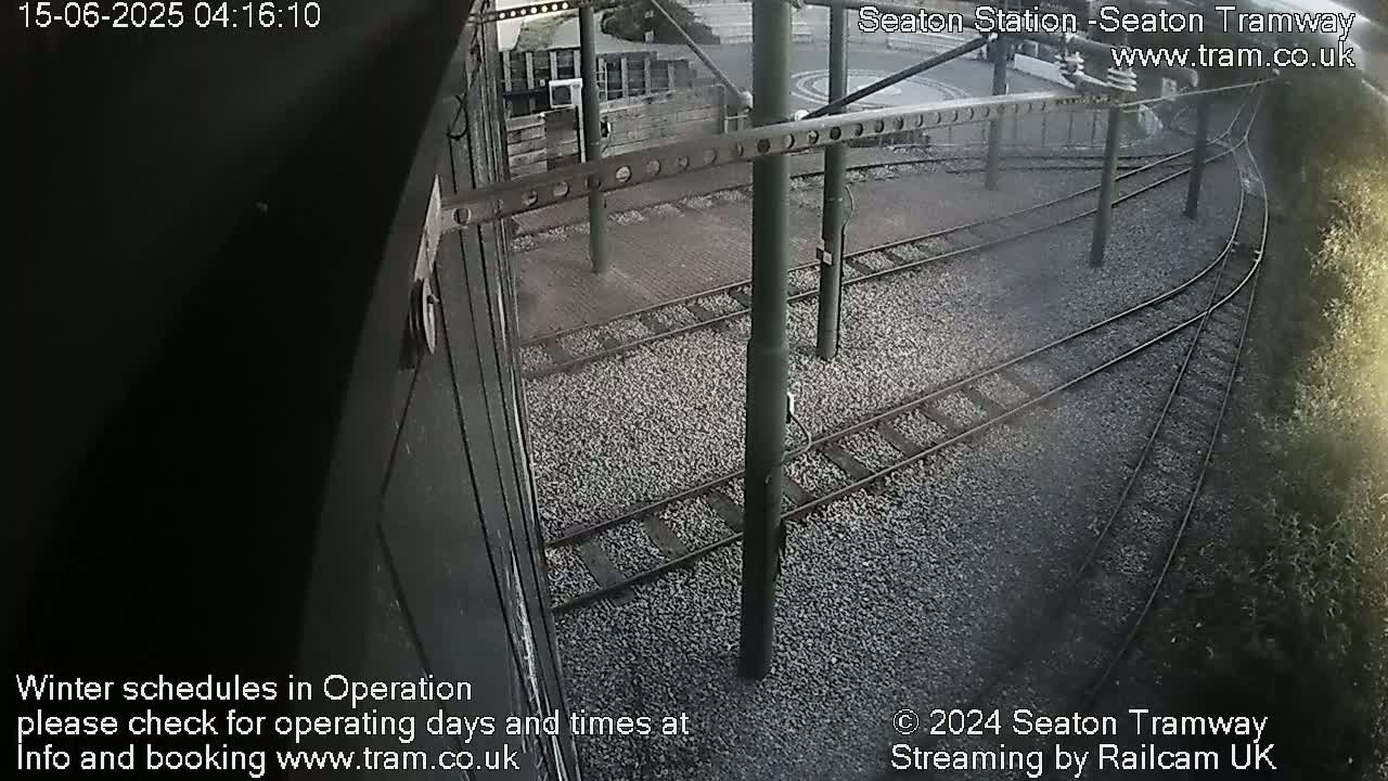 Seaton Tramway  Station Live Cam - East Devon, Devon, South West, England, United Kingdom
