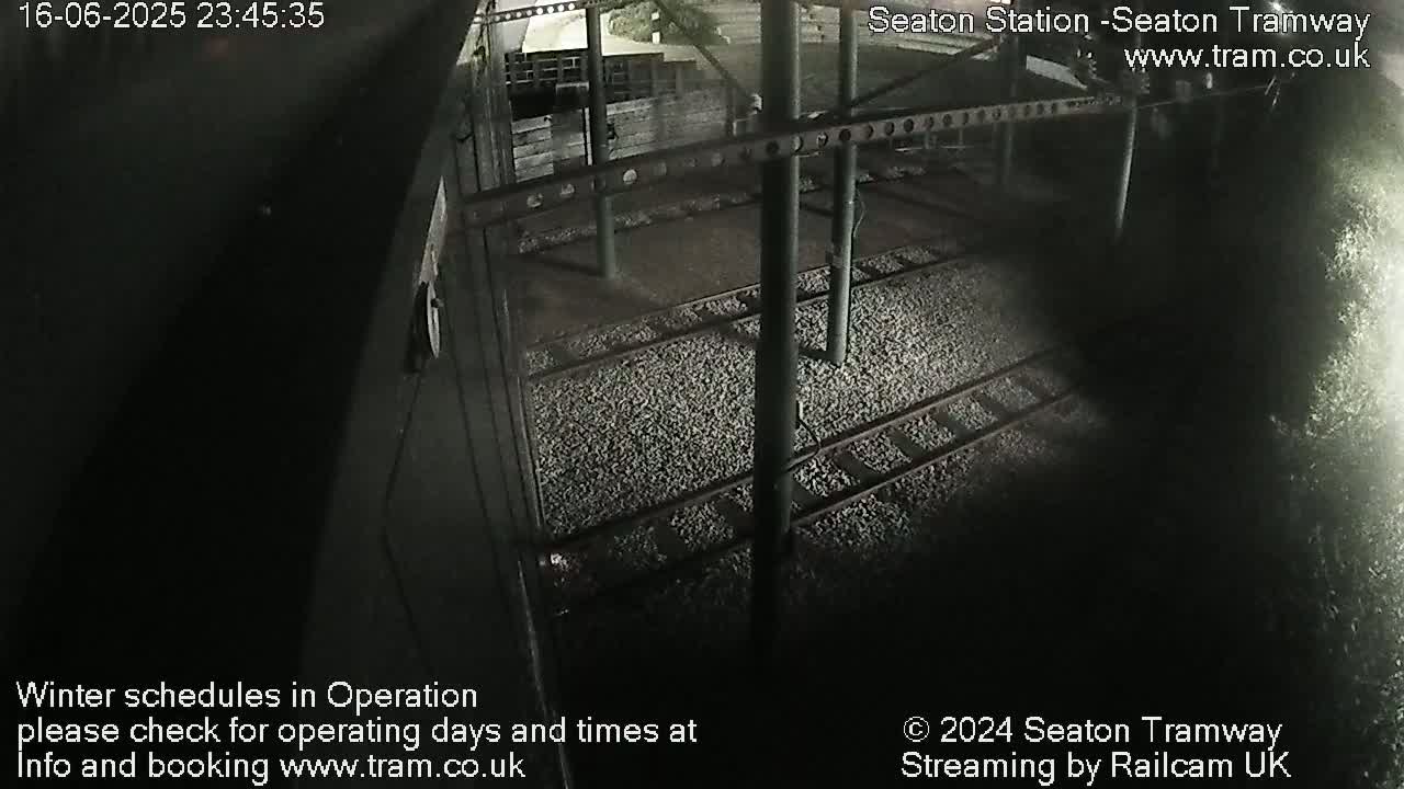 Seaton Tramway  Station Live Cam - East Devon, Devon, South West, England, United Kingdom