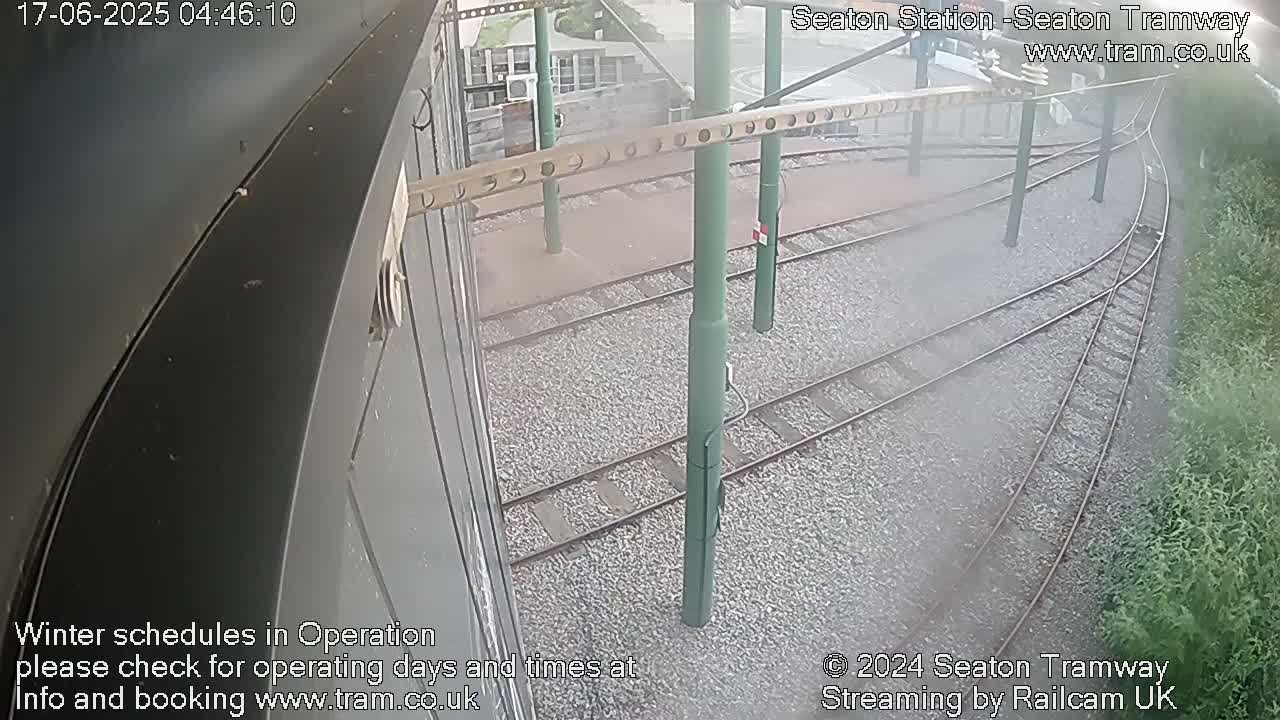 Seaton Tramway  Station Live Cam - East Devon, Devon, South West, England, United Kingdom