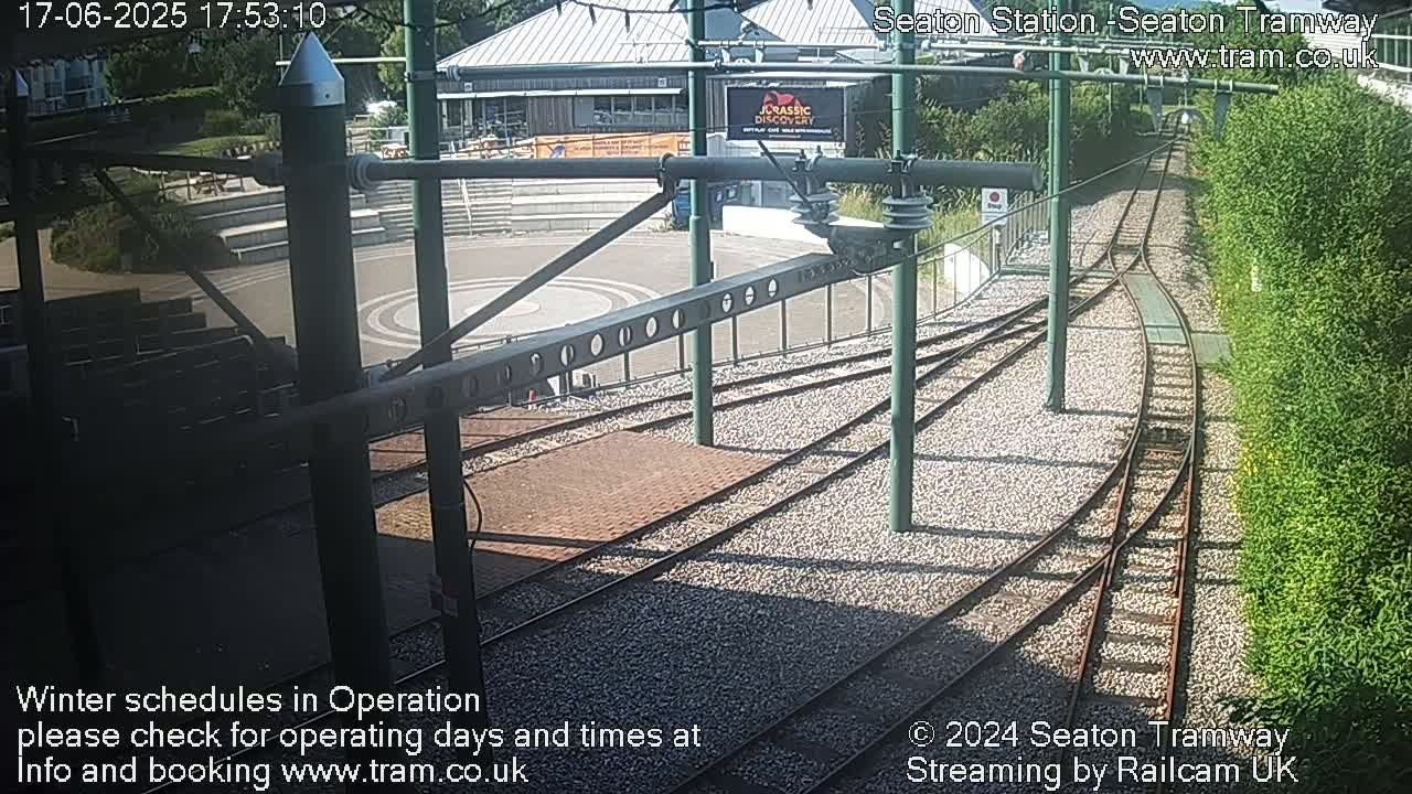 Seaton Tramway  Station Live Cam - East Devon, Devon, South West, England, United Kingdom