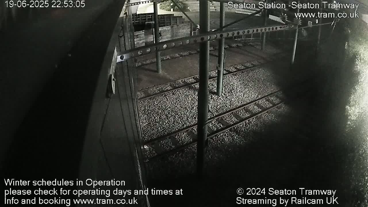 Seaton Tramway  Station Live Cam - East Devon, Devon, South West, England, United Kingdom