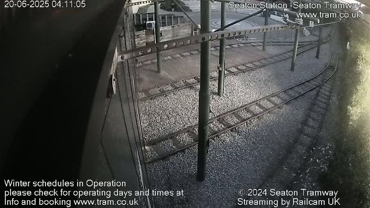 Seaton Tramway  Station Live Cam - East Devon, Devon, South West, England, United Kingdom
