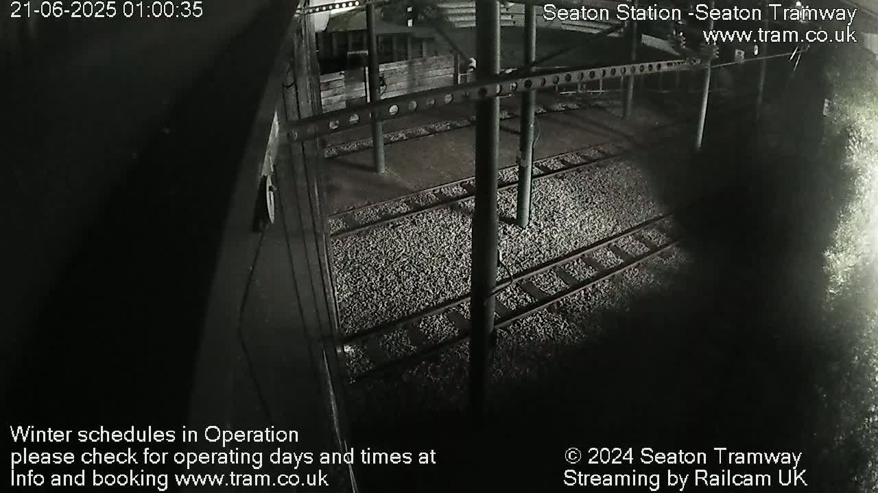 Seaton Tramway  Station Live Cam - East Devon, Devon, South West, England, United Kingdom
