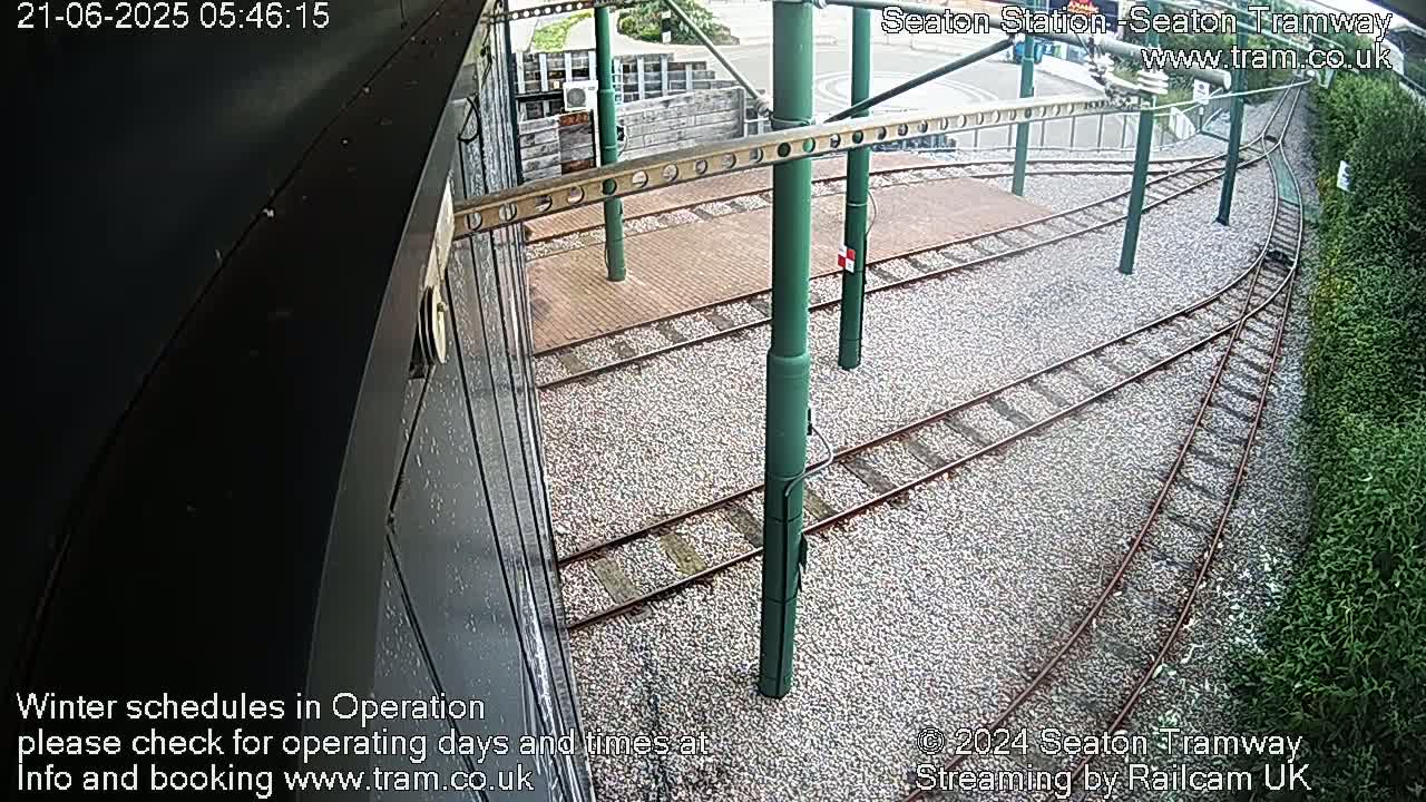 Seaton Tramway  Station Live Cam - East Devon, Devon, South West, England, United Kingdom