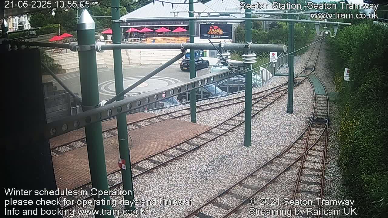 Seaton Tramway  Station Live Cam - East Devon, Devon, South West, England, United Kingdom
