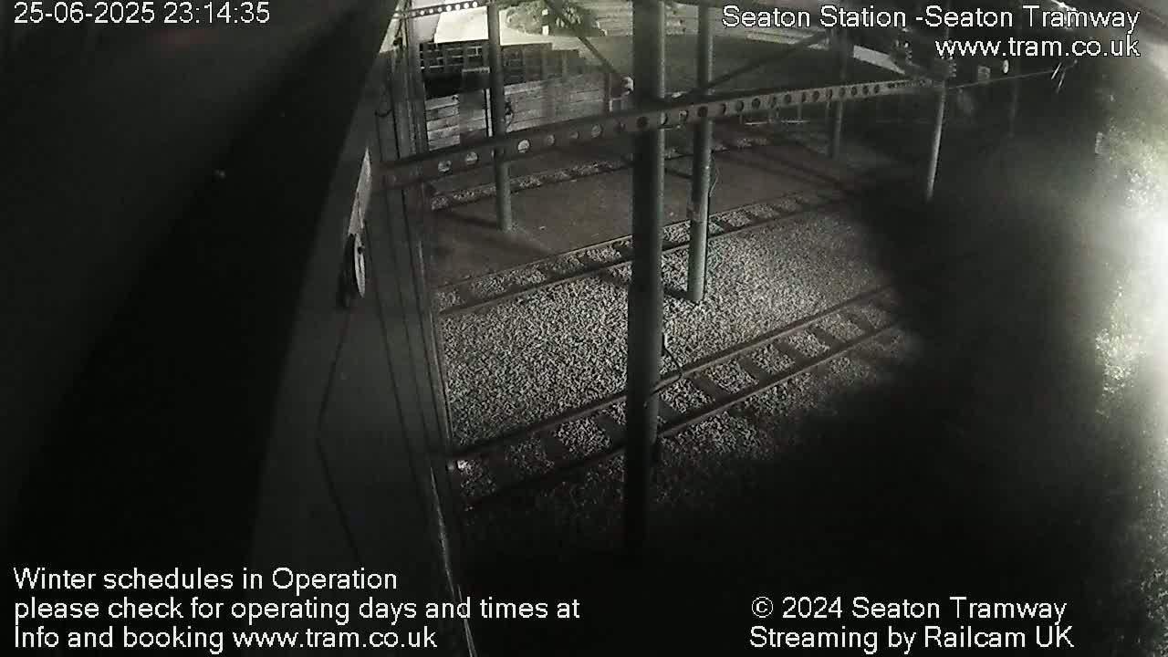 Seaton Tramway  Station Live Cam - East Devon, Devon, South West, England, United Kingdom