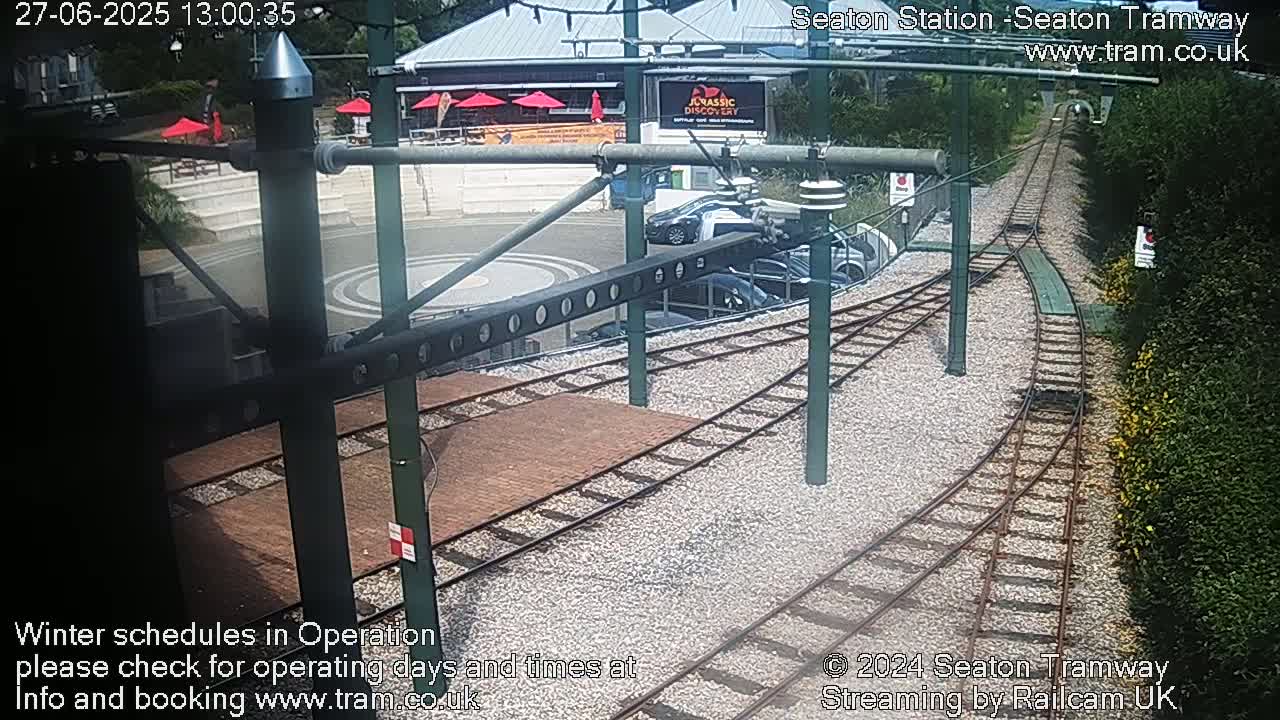 Seaton Tramway  Station Live Cam - East Devon, Devon, South West, England, United Kingdom