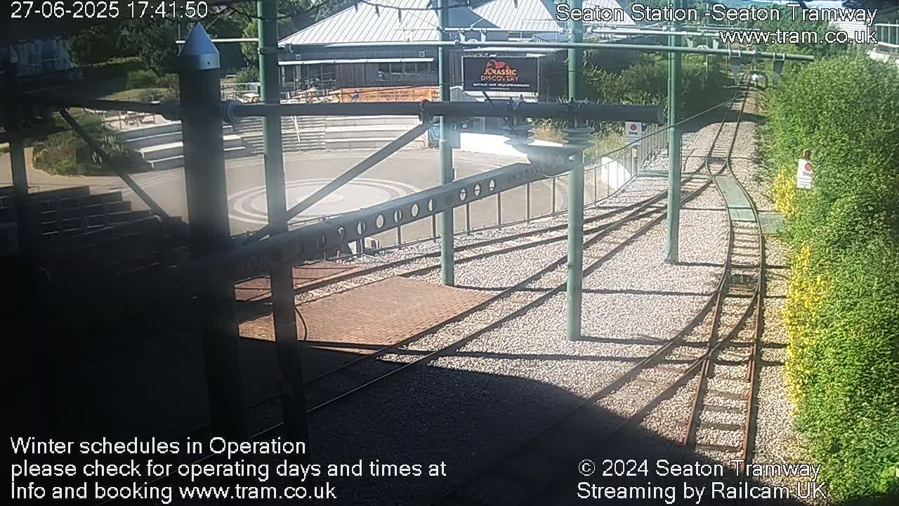 Seaton Tramway  Station Live Cam - East Devon, Devon, South West, England, United Kingdom