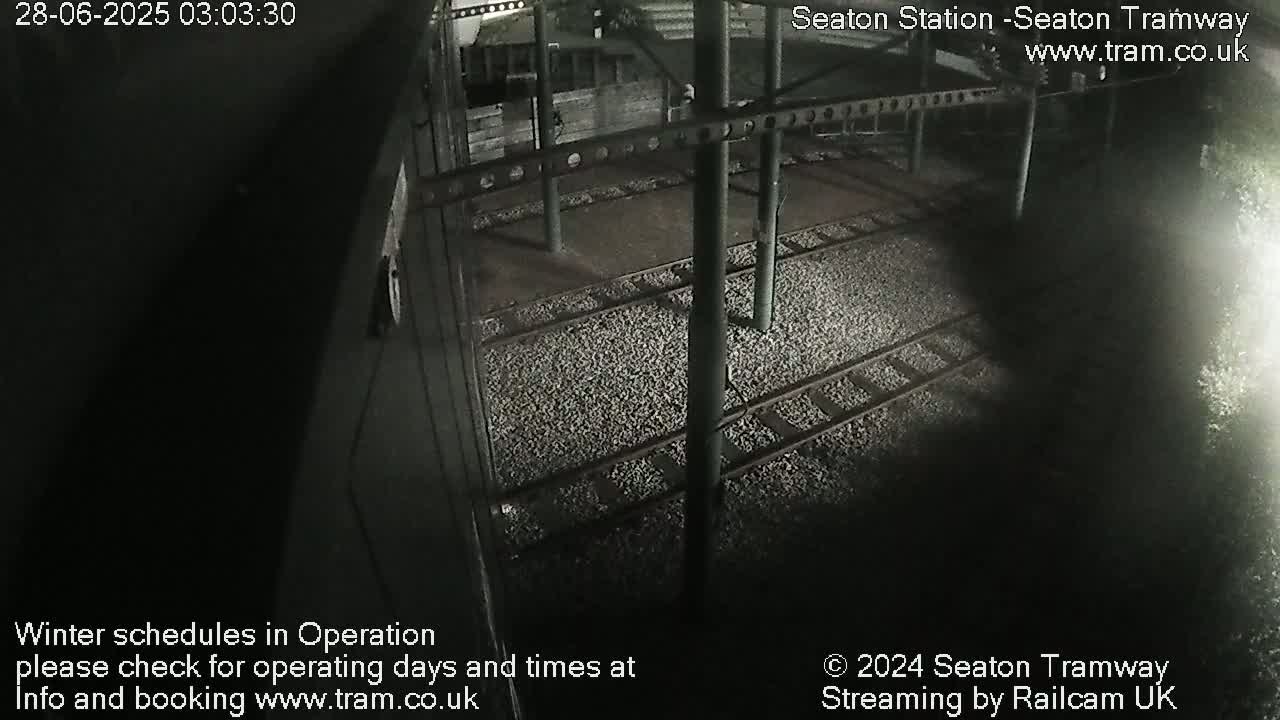 Seaton Tramway  Station Live Cam - East Devon, Devon, South West, England, United Kingdom