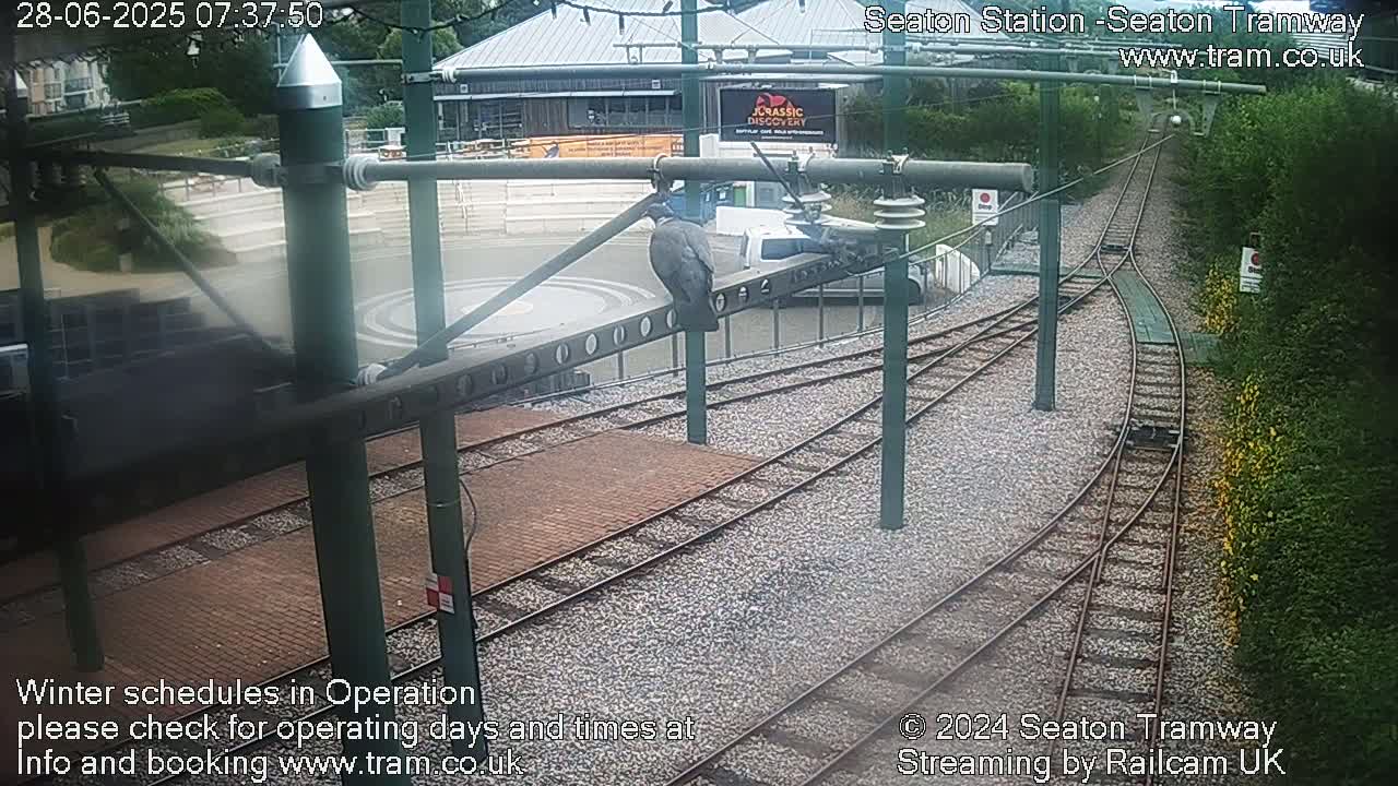 Seaton Tramway  Station Live Cam - East Devon, Devon, South West, England, United Kingdom