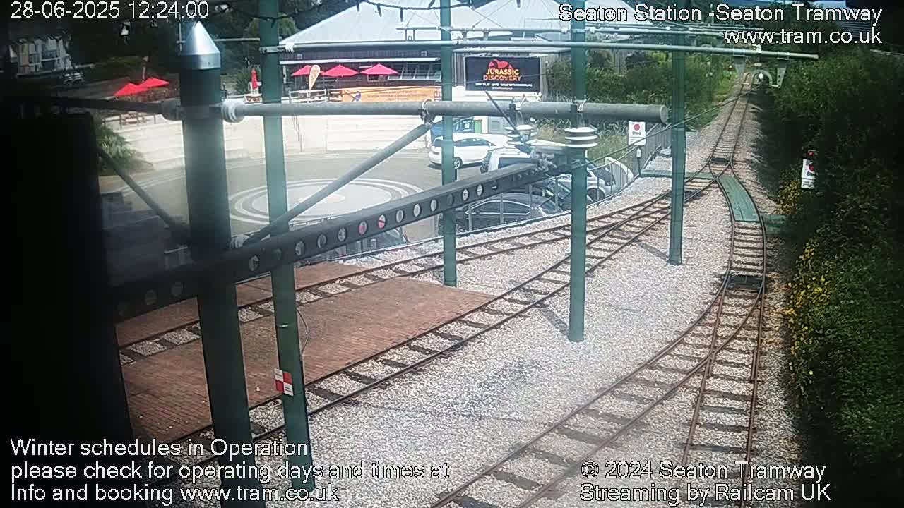 Seaton Tramway  Station Live Cam - East Devon, Devon, South West, England, United Kingdom