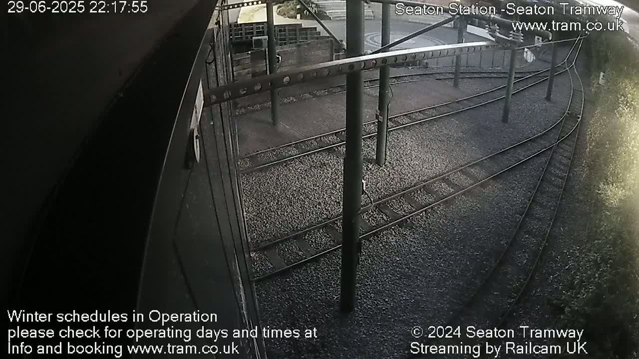 Seaton Tramway  Station Live Cam - East Devon, Devon, South West, England, United Kingdom