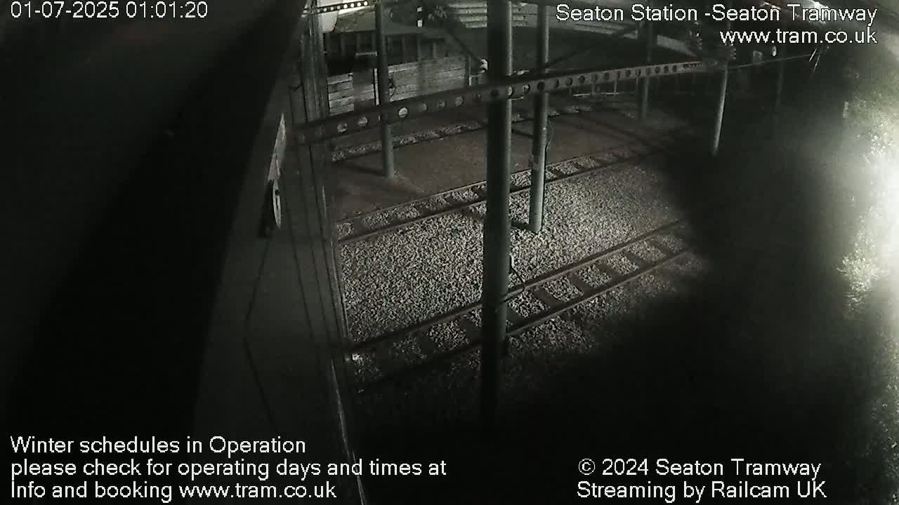 Seaton Tramway  Station Live Cam - East Devon, Devon, South West, England, United Kingdom