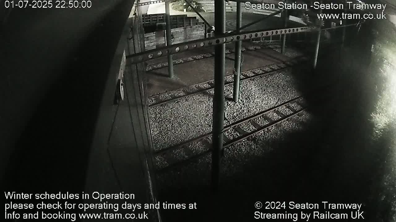 Seaton Tramway  Station Live Cam - East Devon, Devon, South West, England, United Kingdom