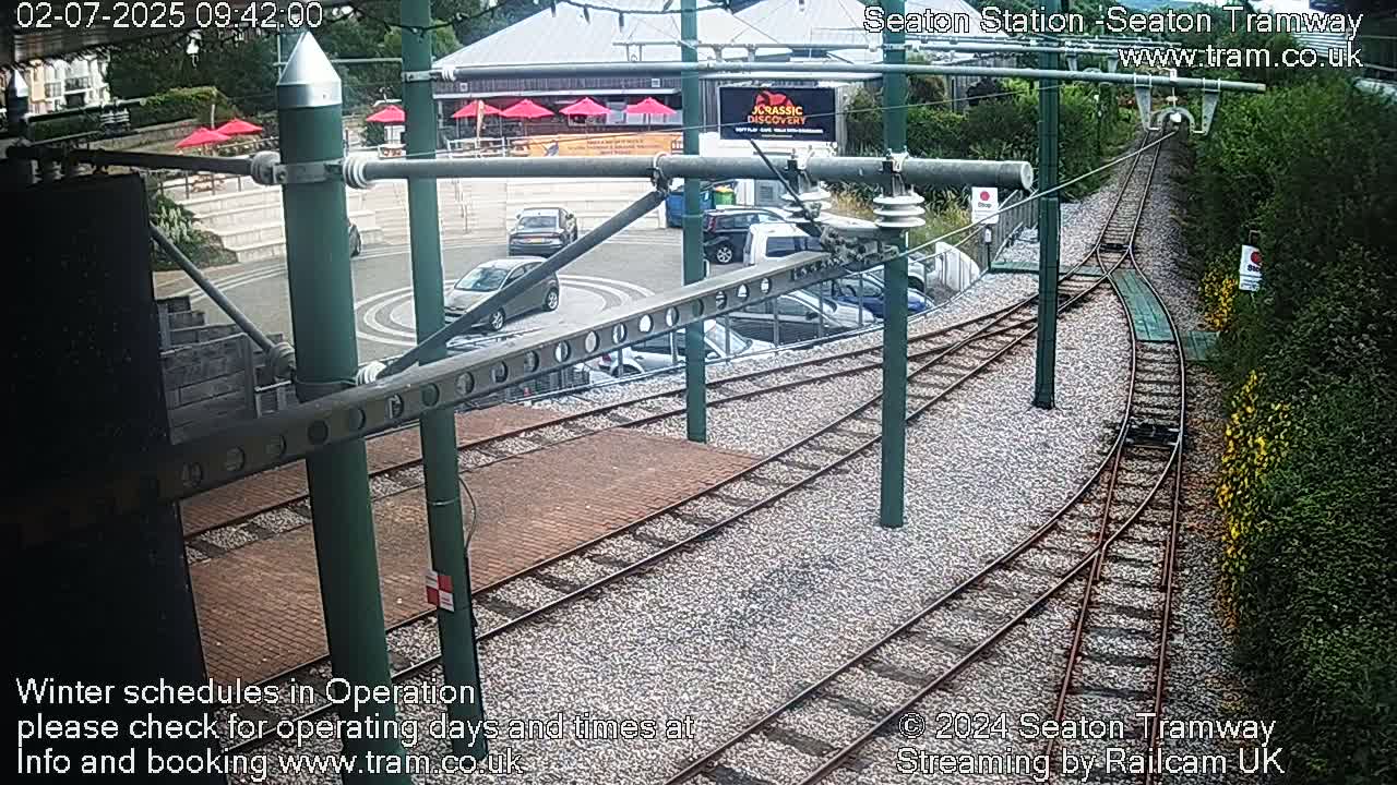 Seaton Tramway  Station Live Cam - East Devon, Devon, South West, England, United Kingdom
