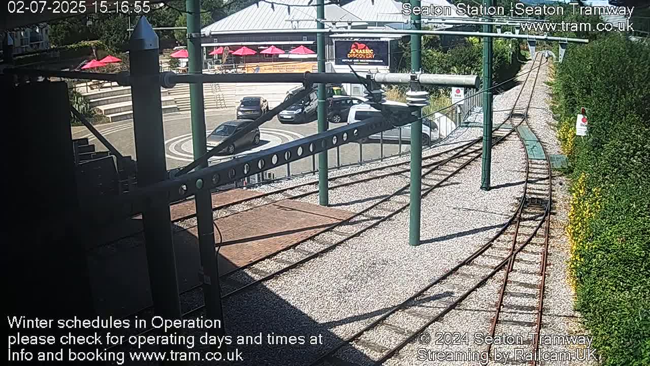 Seaton Tramway  Station Live Cam - East Devon, Devon, South West, England, United Kingdom