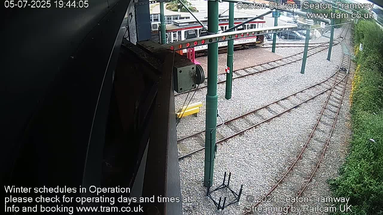 Seaton Tramway  Station Live Cam - East Devon, Devon, South West, England, United Kingdom