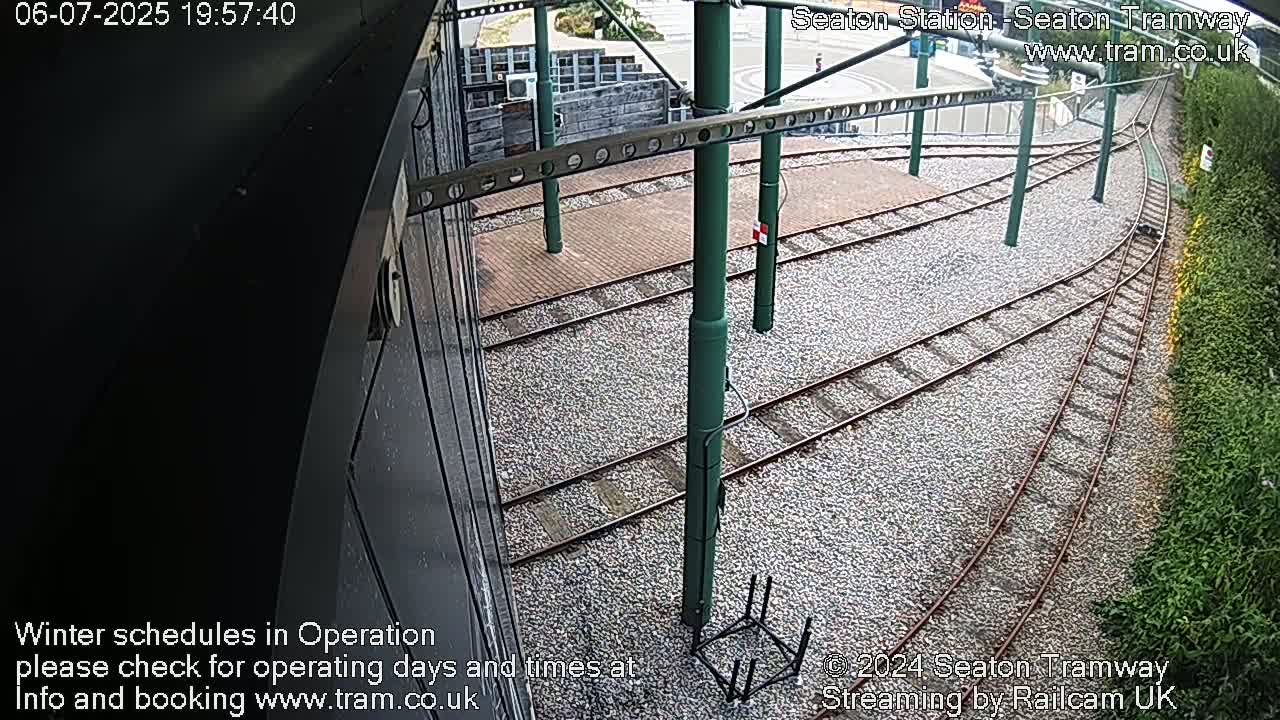 Seaton Tramway  Station Live Cam - East Devon, Devon, South West, England, United Kingdom