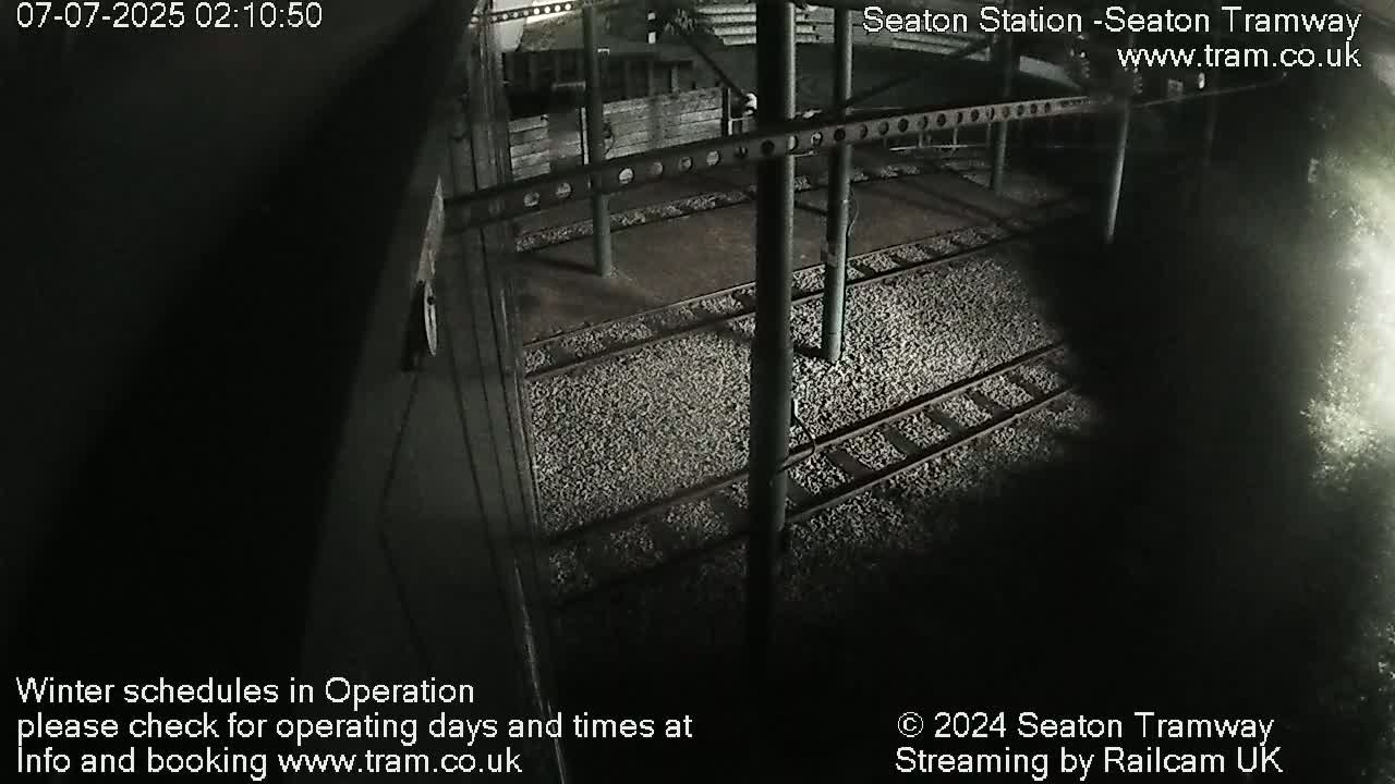 Seaton Tramway  Station Live Cam - East Devon, Devon, South West, England, United Kingdom