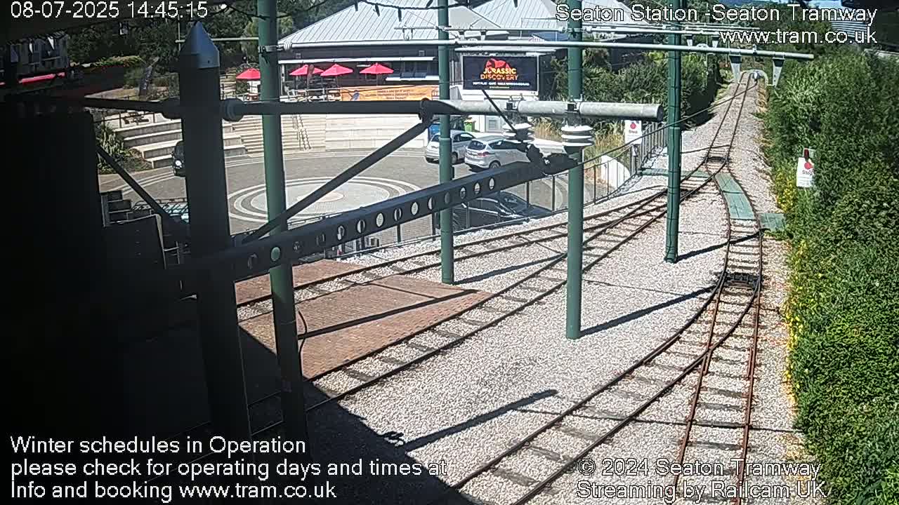 Seaton Tramway  Station Live Cam - East Devon, Devon, South West, England, United Kingdom