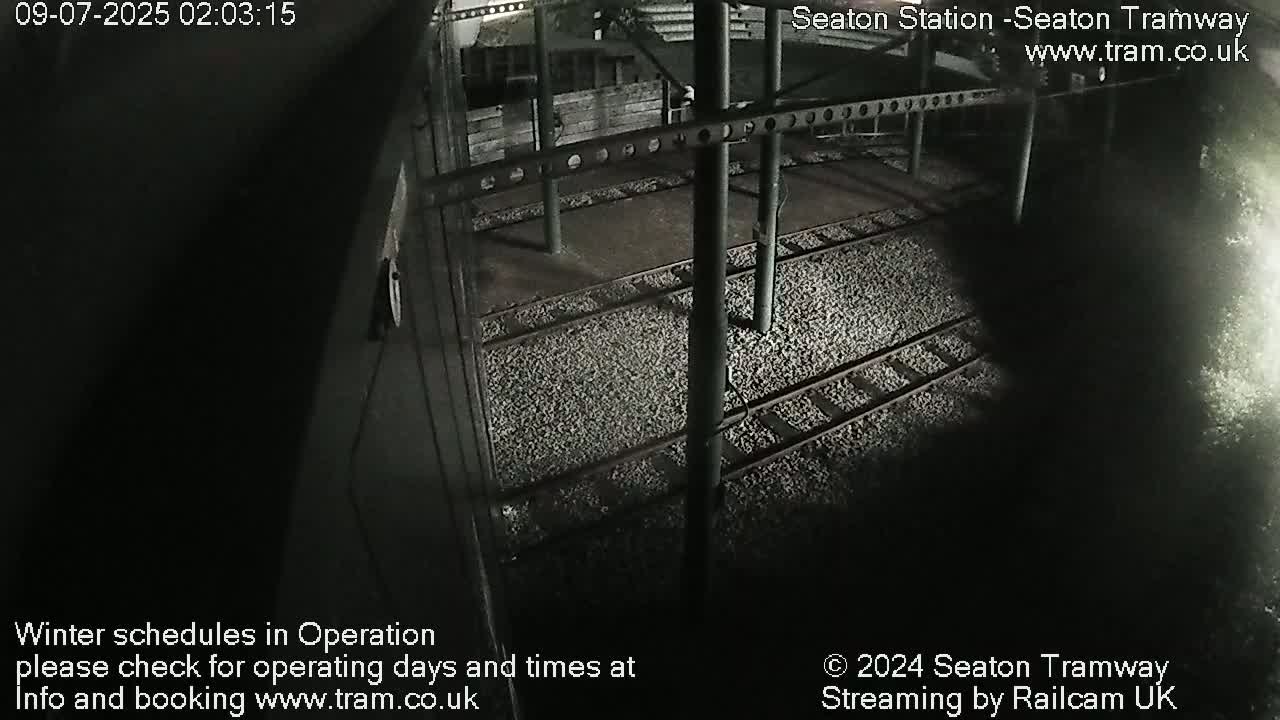 Seaton Tramway  Station Live Cam - East Devon, Devon, South West, England, United Kingdom