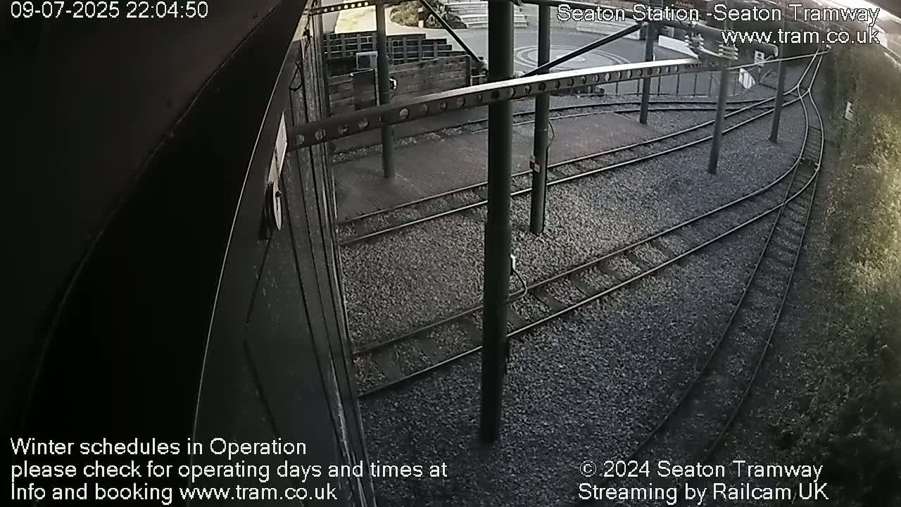 Seaton Tramway  Station Live Cam - East Devon, Devon, South West, England, United Kingdom