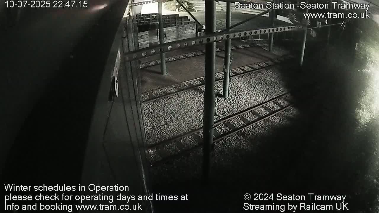 Seaton Tramway  Station Live Cam - East Devon, Devon, South West, England, United Kingdom