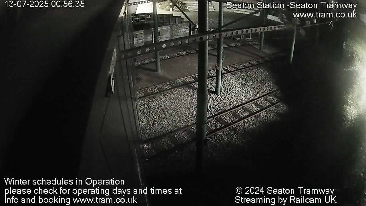 Seaton Tramway  Station Live Cam - East Devon, Devon, South West, England, United Kingdom