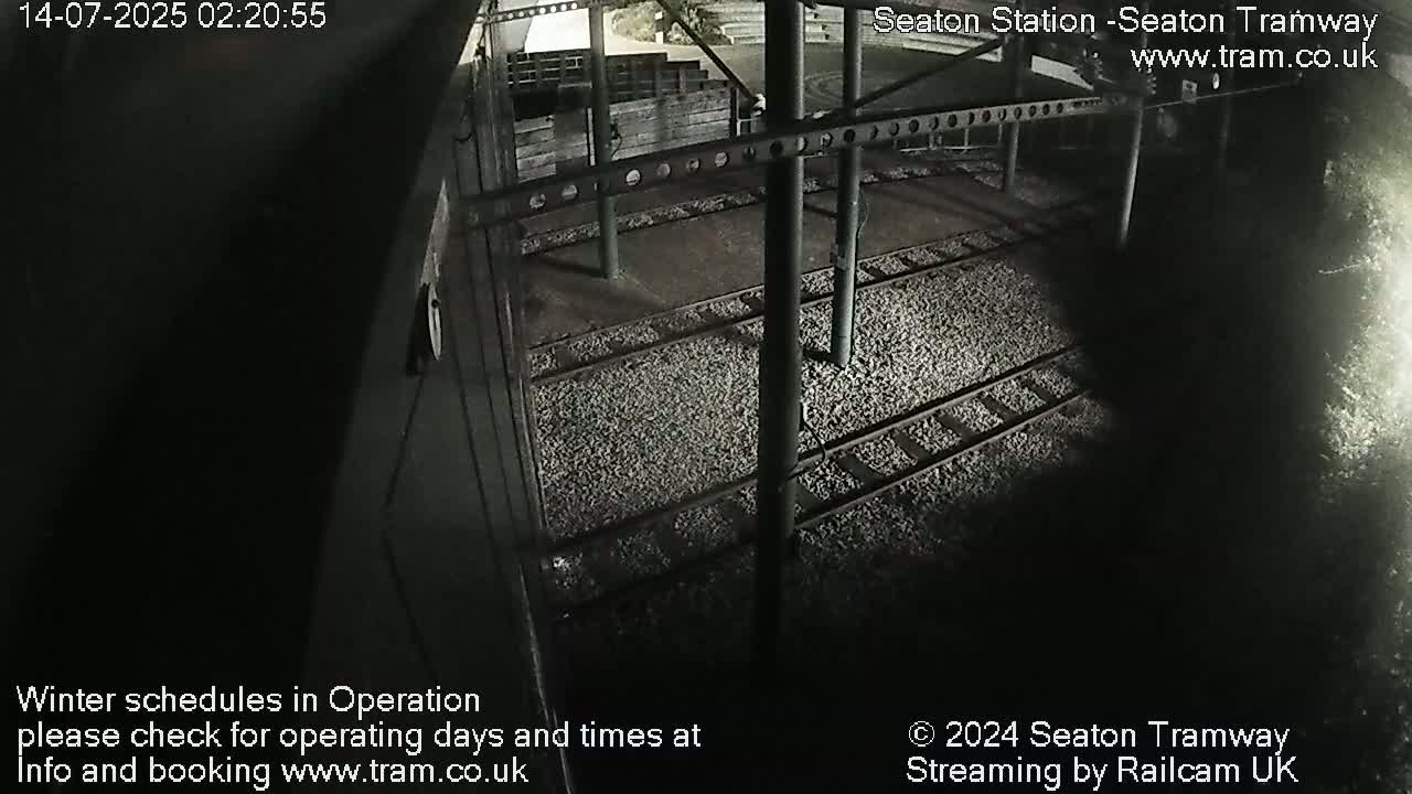 Seaton Tramway  Station Live Cam - East Devon, Devon, South West, England, United Kingdom