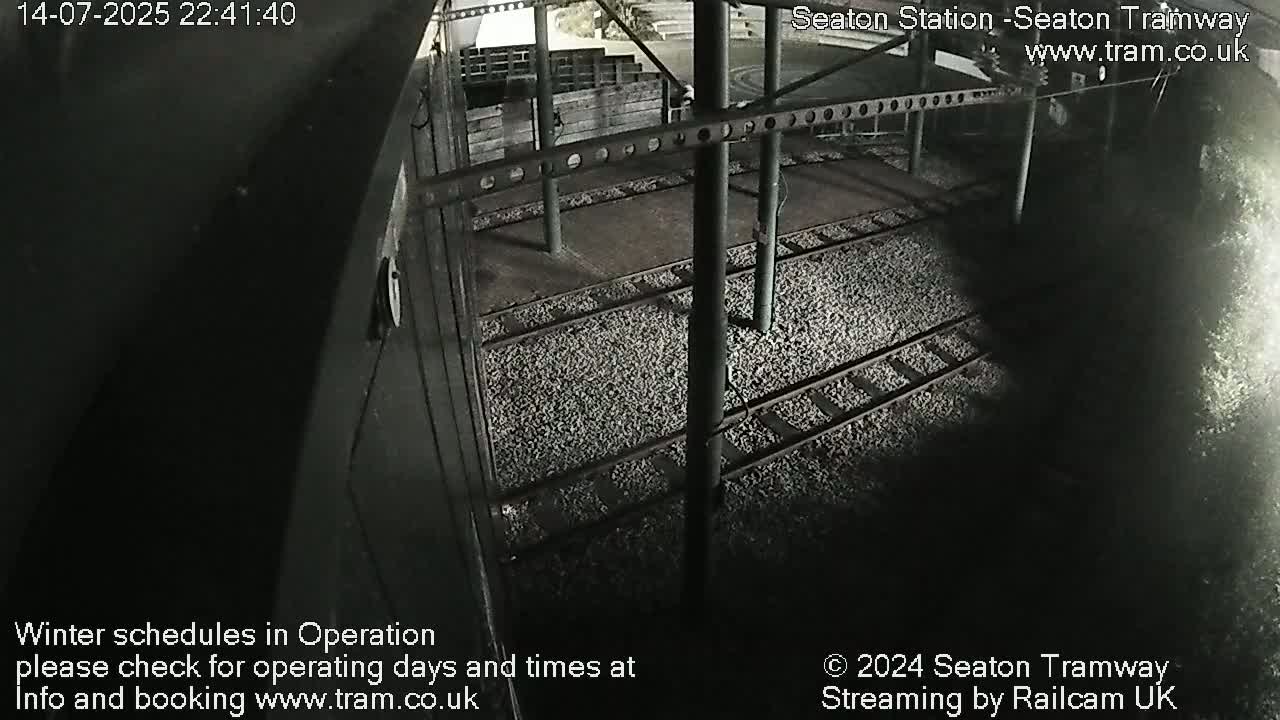 Seaton Tramway  Station Live Cam - East Devon, Devon, South West, England, United Kingdom