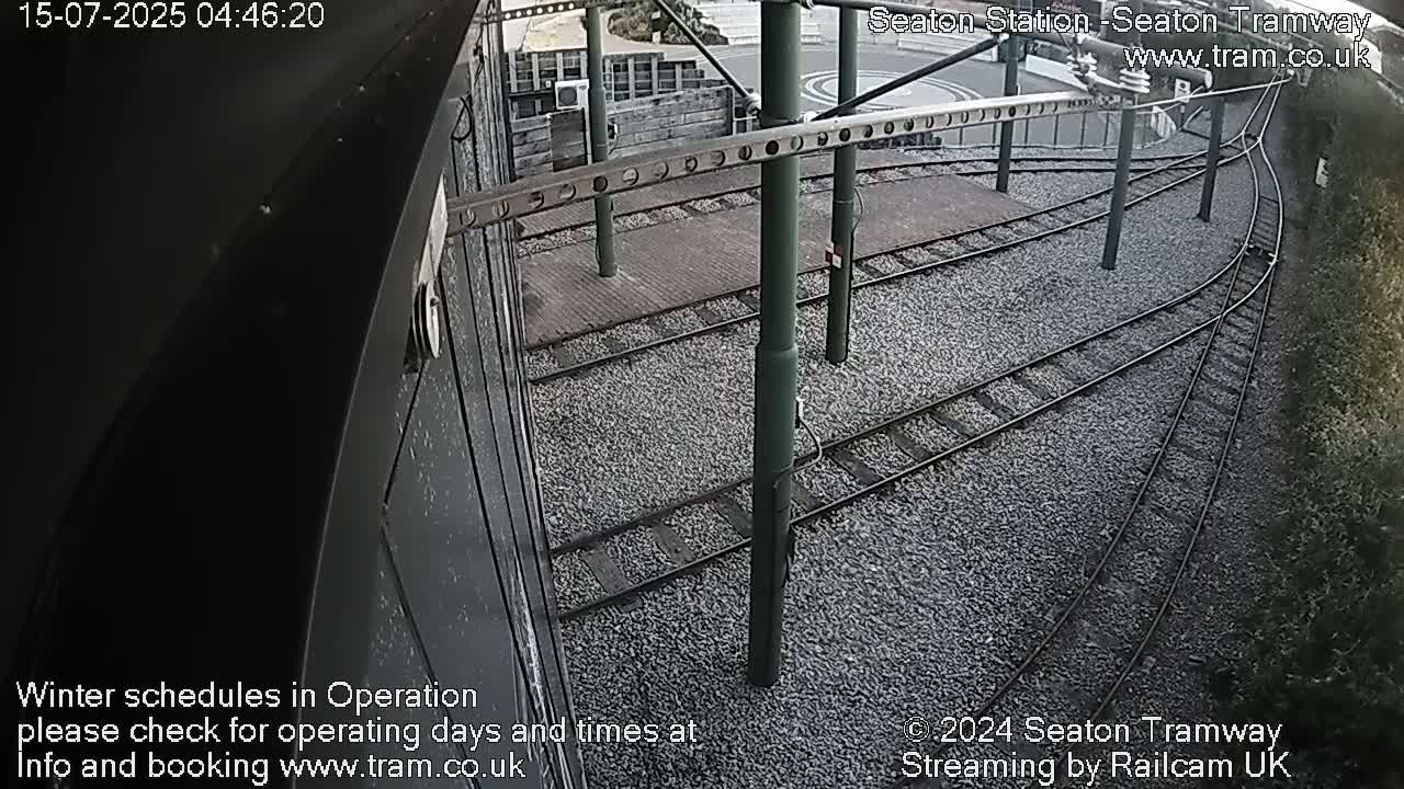 Seaton Tramway  Station Live Cam - East Devon, Devon, South West, England, United Kingdom