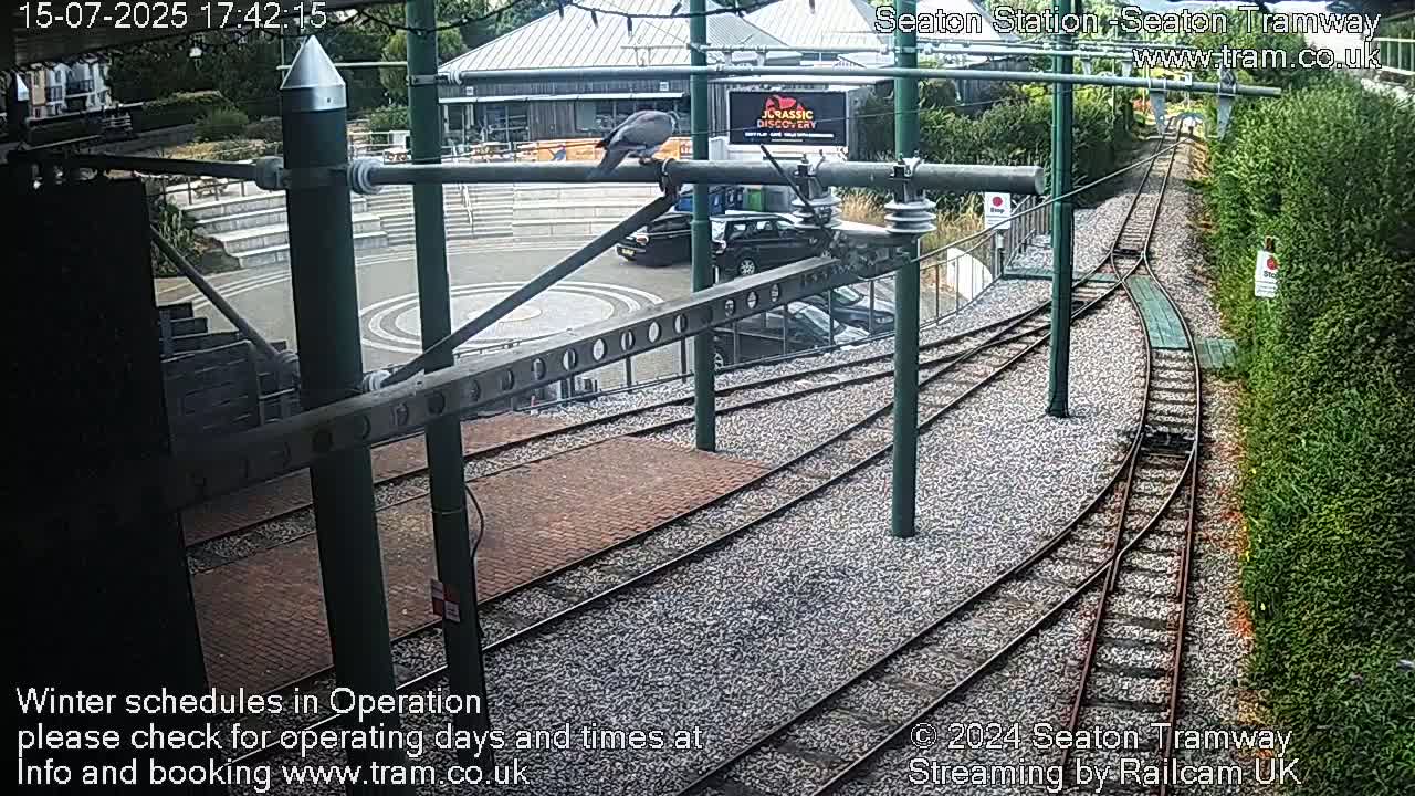 Seaton Tramway  Station Live Cam - East Devon, Devon, South West, England, United Kingdom