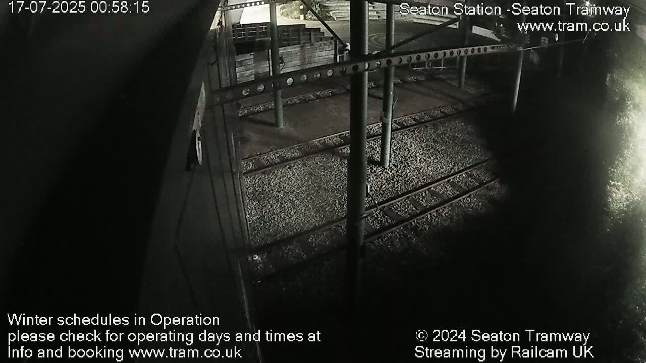 Seaton Tramway  Station Live Cam - East Devon, Devon, South West, England, United Kingdom