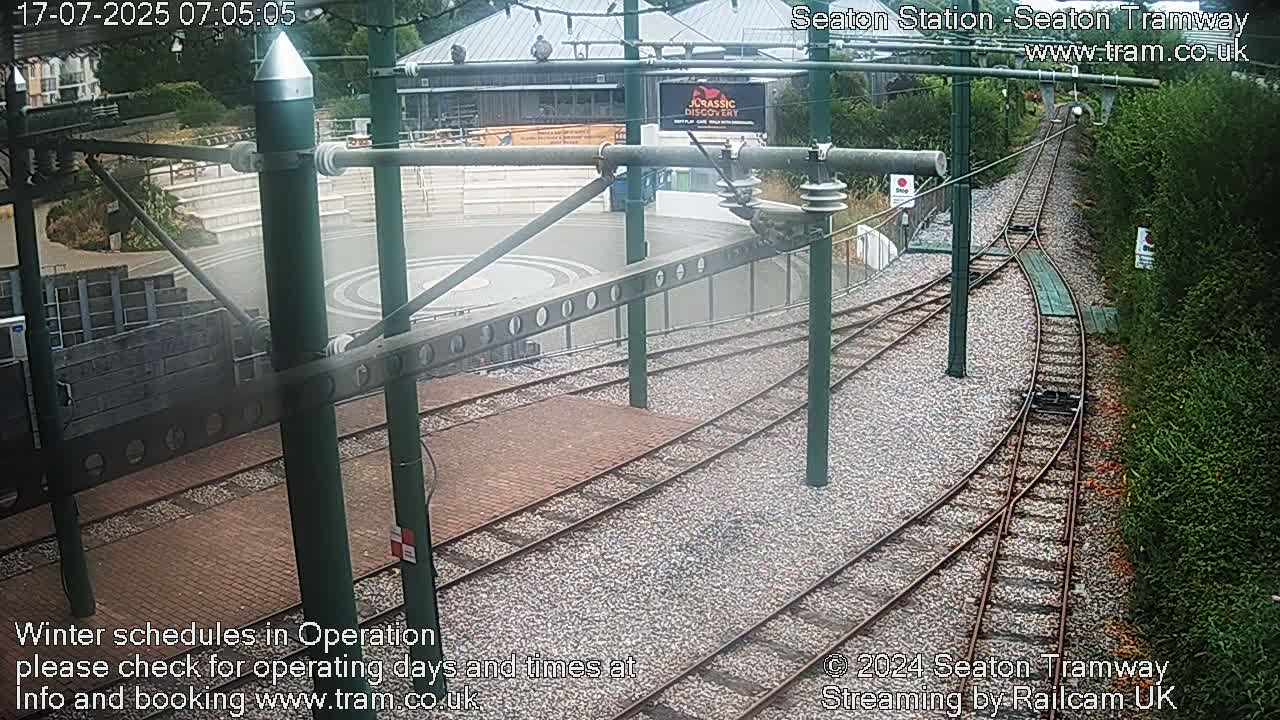 Seaton Tramway  Station Live Cam - East Devon, Devon, South West, England, United Kingdom